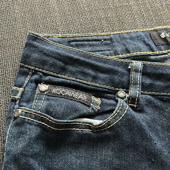 Vintage Rocawear Blue Jeans Size 7 - Picture 6 of 16